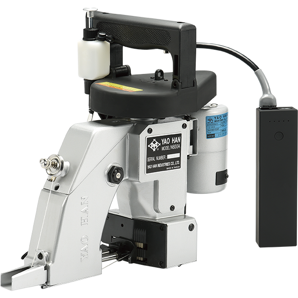 Zaszywarka worków zailana z baterii N600A 12V BT